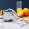 Manual Fruit Juice Press Heavy Duty Aluminum Alloy Lemon Squeezer Handheld Extractor for Citrus Orange Pomegranates Fruit Lemon Lime