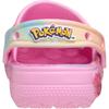 Pokemon x Crocs Classic Clog Abriebfest Niedrig geschnitten Kindersandalen Rosa Kinder