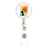 Scroll Badge Glass Id Holder Badge Holder 3 * 8cm Life Badge For Office Use Mental Health Healthcare Worker