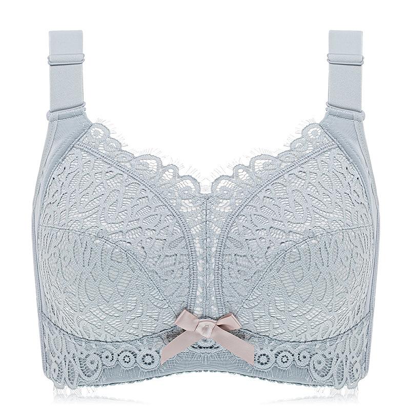 New women's no steel ring large size large chest small full cup bra thin collection breast bra cup GIJ