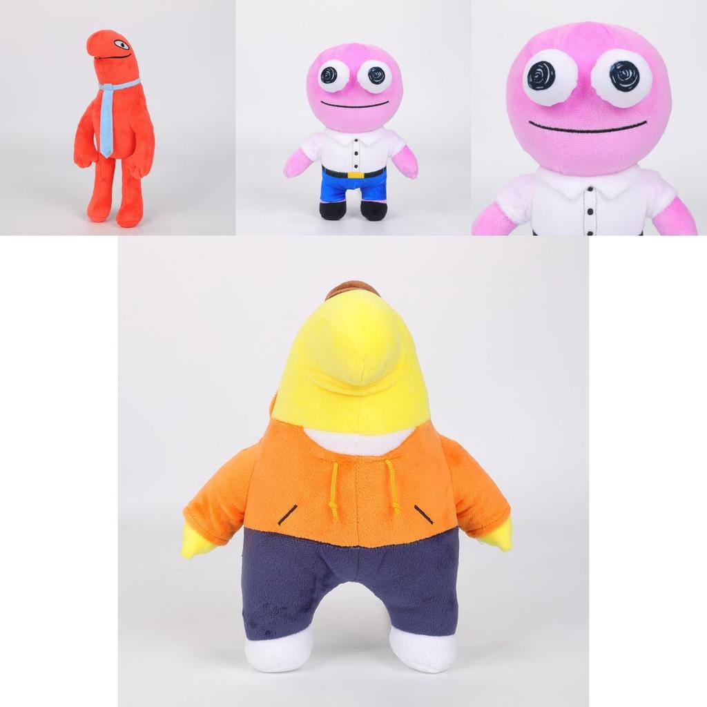 Smiling Friends Mr. Frog Plush Toy Gift 125g 25cm Green Sausage Mouth