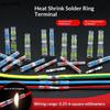 50/70/100Pcs Electric Copper Tape Solder Sleeve Waterproof Solder Seal Tin Ring Heat Shrink Butt Wire Connector Terminal