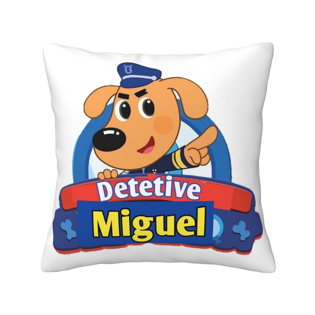 Sheriff Labrador Square Pillowcase Pillow Cover Cushion Zip Decorative Comfort Throw Pillow for Home Bedroom