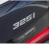 ankfz6 Rear Trunk number 316i 318d 320i 325i letters 328d 330i 340i Badge ABS Emblem E90 E46 F30 car rear enclosure sticker Accessories