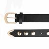 Women's Studded Belt Fashion Punk Style Ladies Belt For Jeans Dress Adjustable Belt Rivet Decorative,Suitable For Casual,Parties