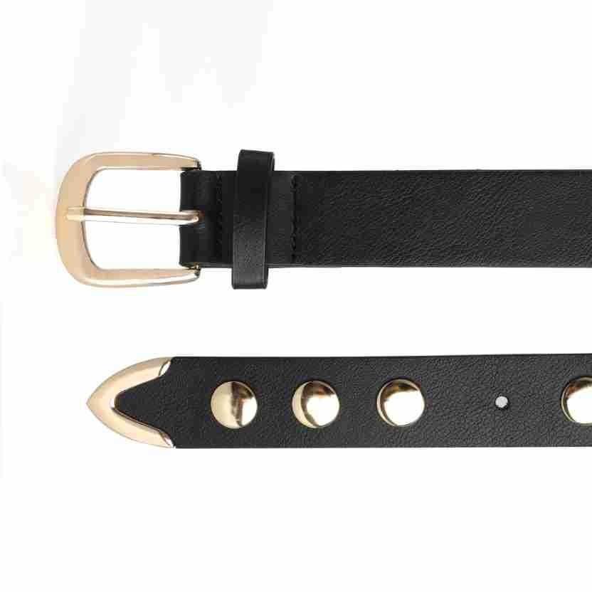 Women's Studded Belt Fashion Punk Style Ladies Belt For Jeans Dress Adjustable Belt Rivet Decorative,Suitable For Casual,Parties