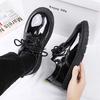 Spring Autumn New Designer Men's Dress Shoes Fashion Business Formal Bright Face Patent Leather Black Derby Shoes for Men
