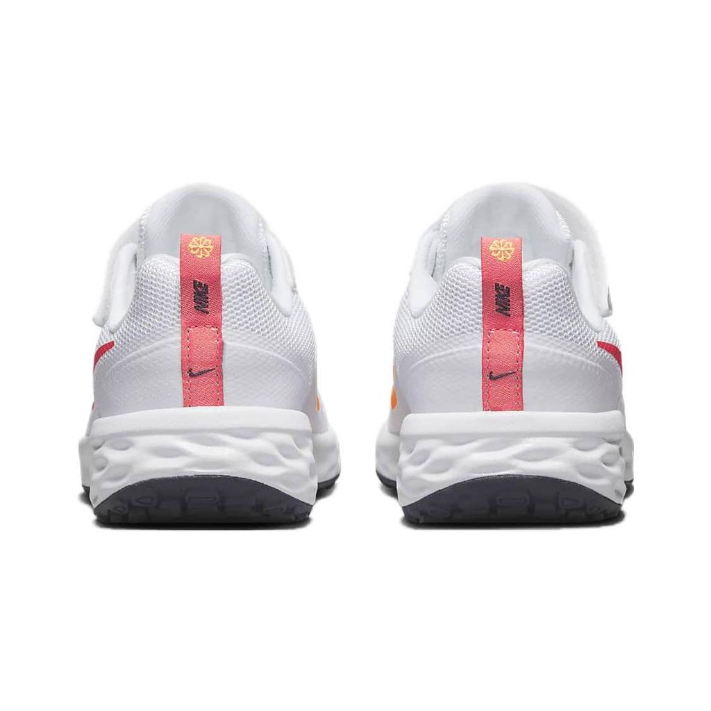 Nike Revolution 6 PS Mixing and Matching Kids Sneakers White Gridiron Laser-Orange DD1095-101