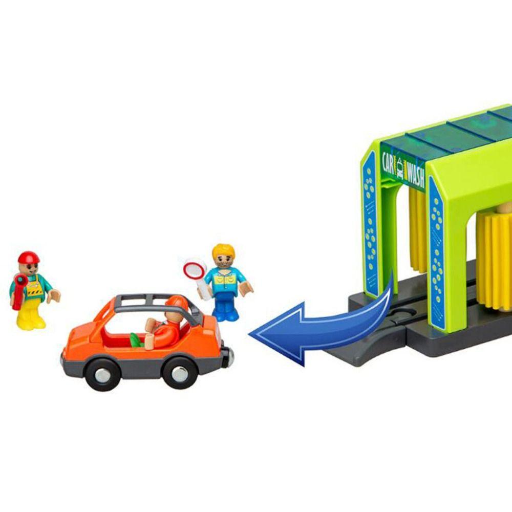 Car Wash Room Police Station Car Wash Room Simulation Plastic Toy Set  Children Gift
