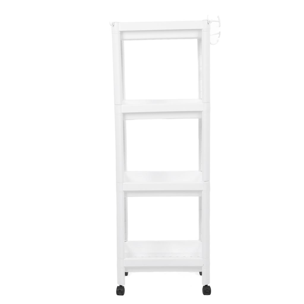 Badezimmer Turmregal Kunststoff Freistehendes Lagerregal Organizer Multifunktionale Regaleinheit für