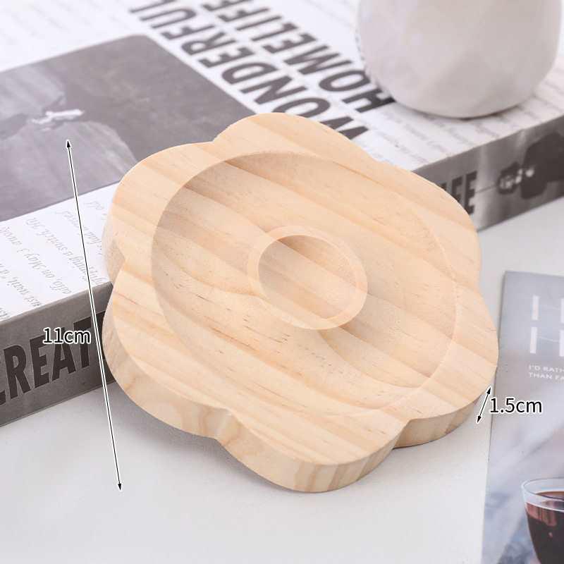 Handmade Solid Wood Jewelry Display Tray for Beads and Bracelets