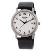 Boccia B3544-01 Men's Titanium White and Black Watch