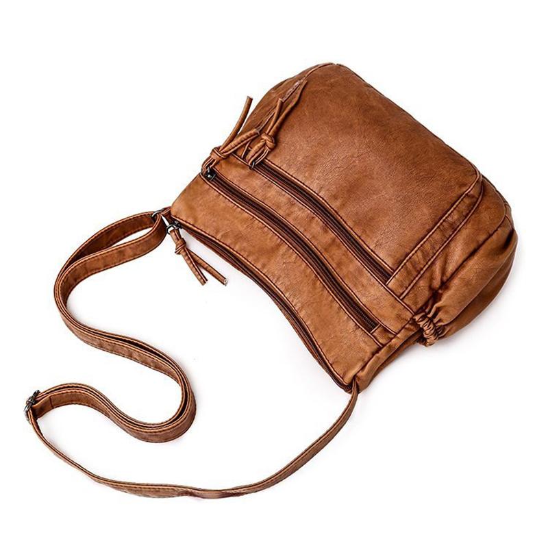 Univerzálna mäkká PU kožená kabelka a taška cez rameno pre ženy Veľkokapacitné crossbody kabelky Tote Bucket Bag Dámske Vysoko kvalitné kabelky Hobo Bag