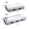Stainless Steel Seasoning Storage Box 6/8 Grid Dessert Ingredient Box Food Preparation Box  Hot Pot