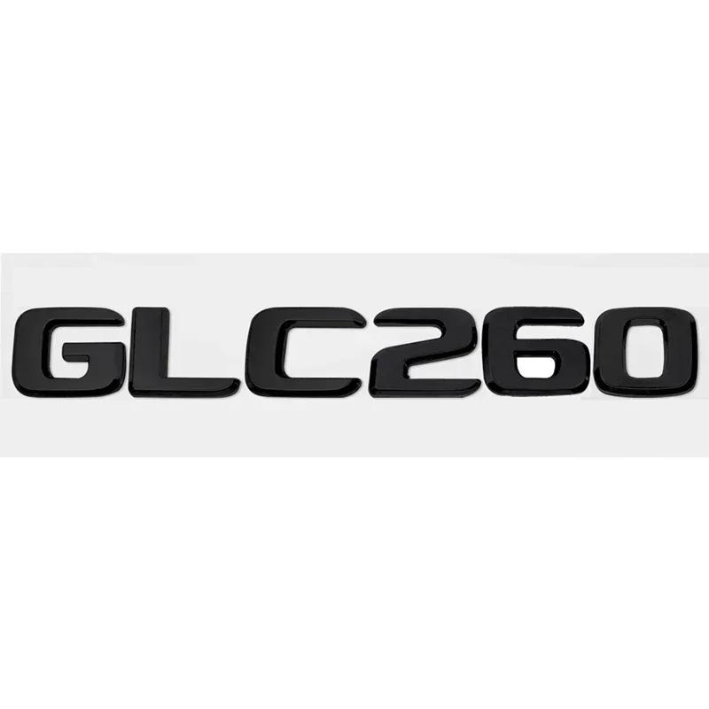 ABS Car Rear Sticker Alphabet Trunk Badge Decal Exterior for Mercedes Benz GLC63 GLC200 GLC260 GLC300 Auto Accessories