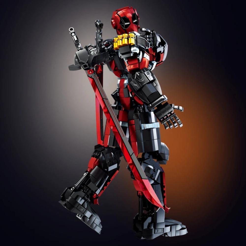 2002PCS Mecha Warrior Building Blocks Movies Action Figure Assembly Models DIY Toys Gifts for Adults and Children Home Decortion