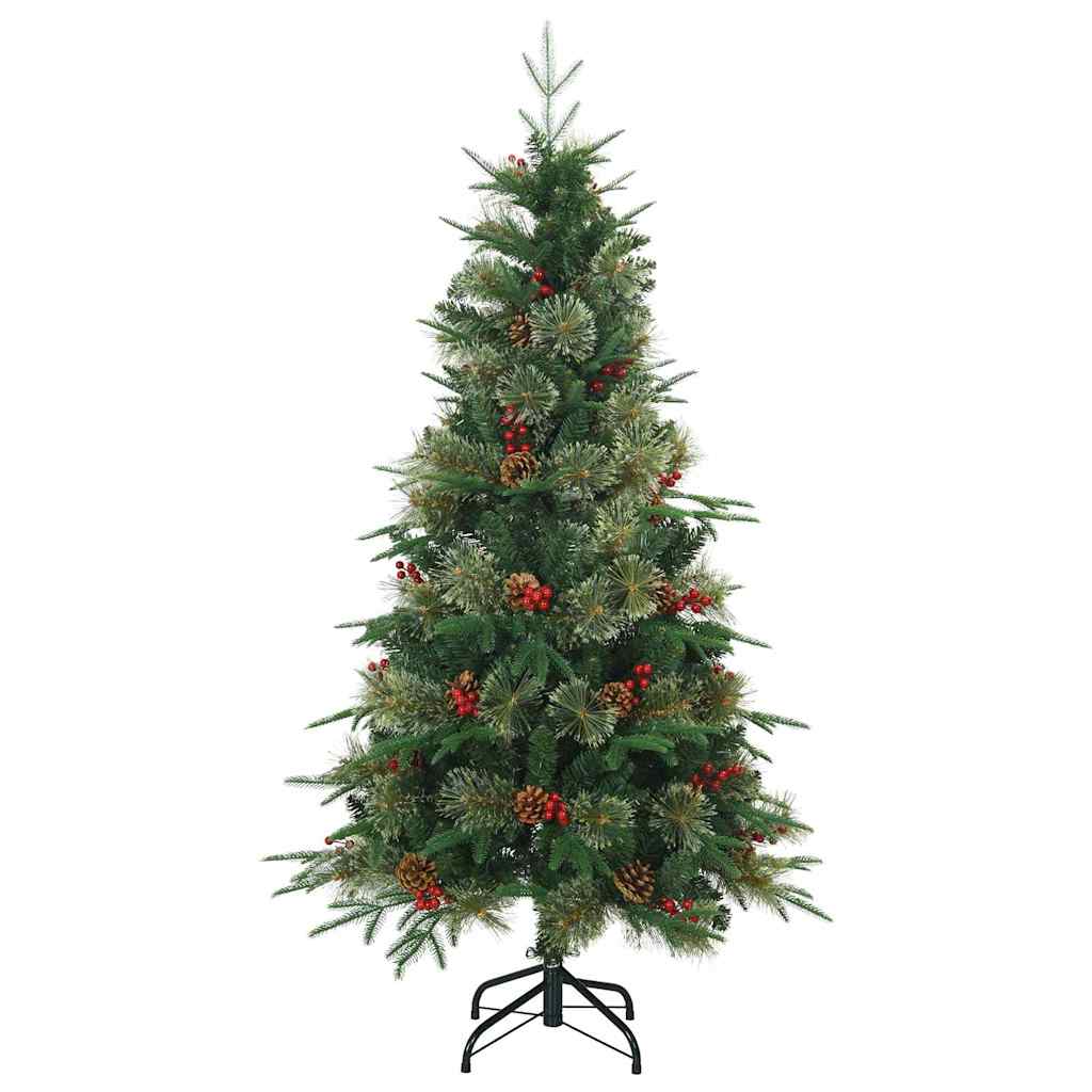 Artificial Foldable Christmas Tree Green 150 Cm PE and PVC