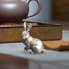 Bunny Figurines Ornaments Table decor Sculptures Home Decor Sculptures Rabbit Statue for Yard Nightstands Patio Desk