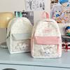 Small Fresh Female Primary School Students, Junior High School Students, Contrasting Colors, Casual Small Backpacks, College Style Backpacks, Women