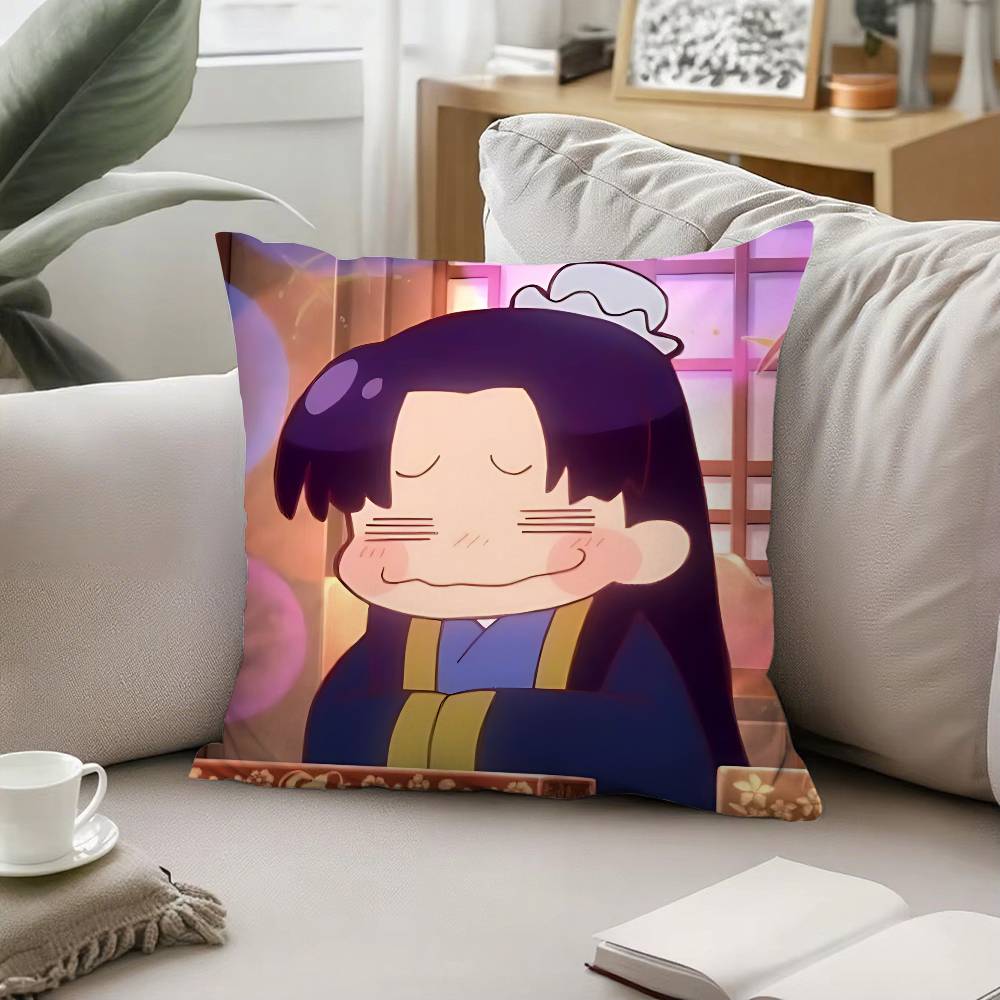 Anime AThe Apothecary Diaries Throw Pillow Covers Pattern Cushion Cover Suitable For Sofa Bedroom Car Pillow Cover