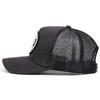 Summer Mesh Baseball Cap Women Men Three-Dimensional Letter Patch Snapback Hat Casual Breathable Unisex Street Hip Hop Trucker