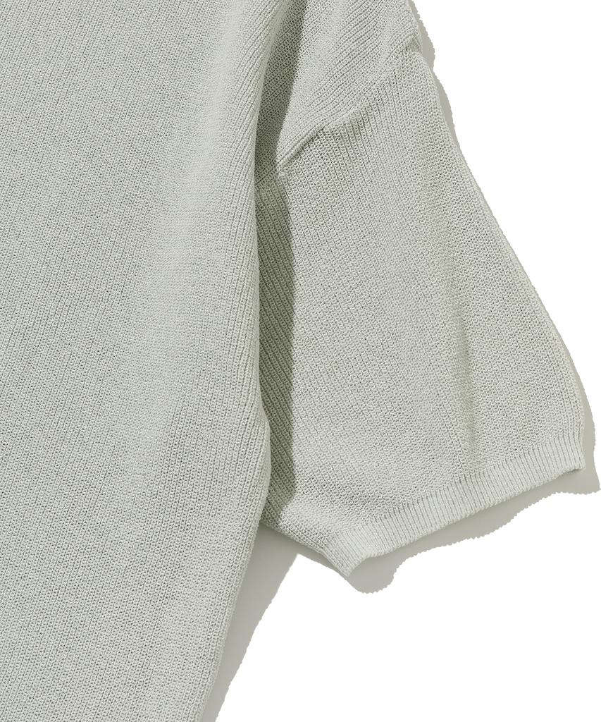 KNITTED Coolever Pk Short Sleeve Knit Tee Pure Green