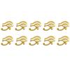 10PCS Alloy Nail Charms Egyptian Pharaoh Nail Art Decorations Cleopatra Nail Art Charms for Nail Art Design Acrylic Nail