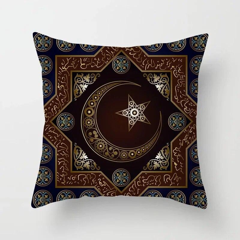 2024 Eid Mubarak Mājas Dekora Spilvendrānas Islāma Ramadan Dekors Mošeja Musulmaņu Spilvendrānas Dāvana