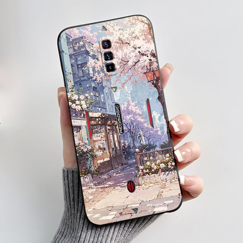 

Чехол для ZTE Nubia Red Magic RedMagic 6 6s Pro Черный Матовый Чехол Эстетичный Роскошный Милый Крутой Мальчик Девочки Ударопрочный Мягкий ТПУ Чехол ZTE nubia RedMagic 6s