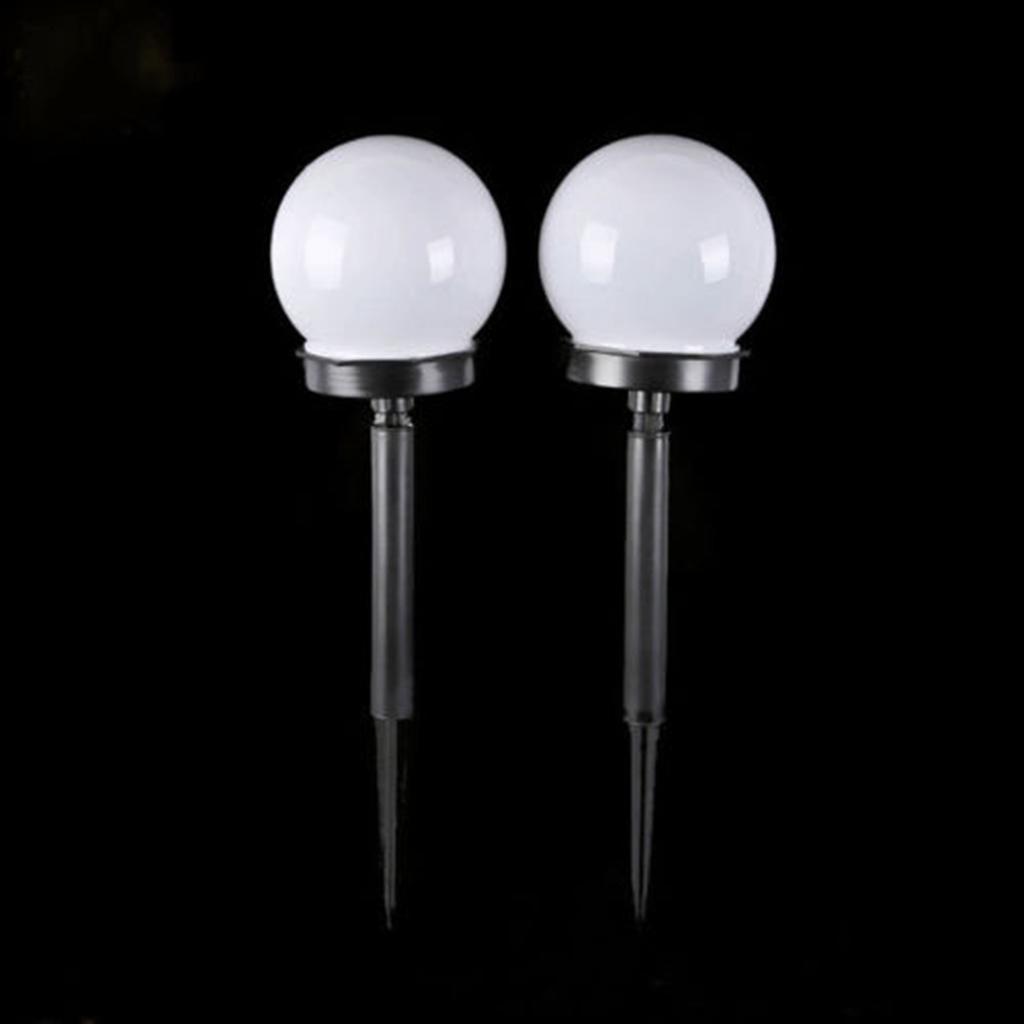 4 Stück/8 Stück Wasserdichtes LED Solarstrom Außen Gartenwegleuchte Hof Rasen Straße Spotlampe