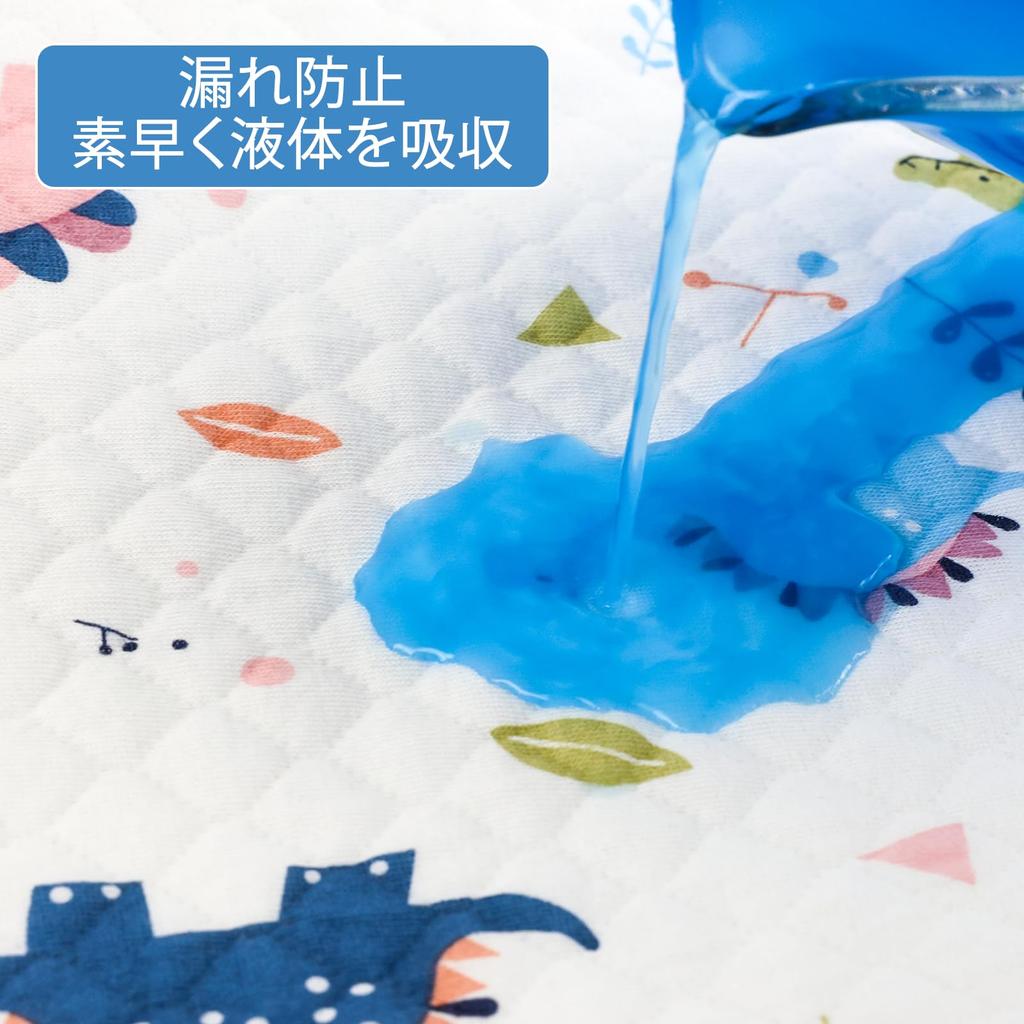 MooMoo Baby Waterproof Baby Diaper Changing Reusable Bedwetting Sheet for Children and Adults Sheet, 100% Cotton, Mat, Absorbent, Quick-Drying,