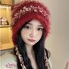 Warm Knitted Cap Ear Protection Beanie Hats Cute Winter Hat  Winter