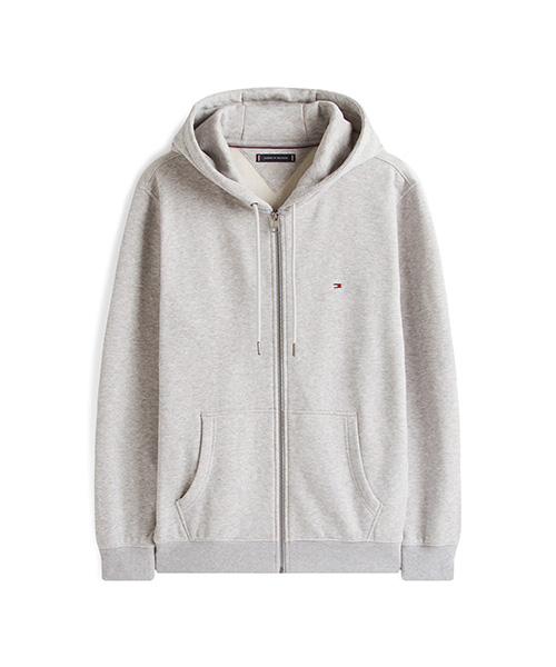 Tommy Hilfiger Flag Logo Zip-Up Hoodie (T12G0Tkj010Mt1P01)
