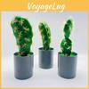 Cactus Simulation Artificial Green Plant Bonsai For Indoor And Desktop Decor