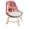 Clear Toddler Stool with Wheels: Roller Low Acrylic Chair for Home Use