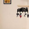 Metal Key Hook Wall Mount Multi Functional Kitchen Bathroom Garage Organizer