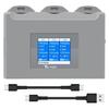 Advanced Battery Charging Hubs for Flights Battery Charger USB 5V2A Input Charging Three Batteries Accessories