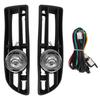Car Front Lower Bumper Fog Lights Assembly For VW Bora Jetta MK4 1998-2004 Fog Lamp Cover Grille With Switch Harness-M53K