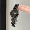 Fashionable Affordable Luxury Women's Watch,Water-Resistant Stainless Steel Round Strap, Elegant Quartz Ladies' Wristwatch Gift