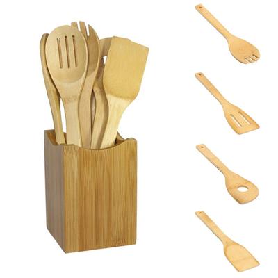 7 Piece Cooking Utensil Set Cooking Spoons And Spatulas, Kitchen Tools For Nonstick Pan And Cookware