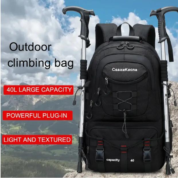 Extra Large Men's Mountaineering & Travel Backpack for European & American Outdoor Adventures