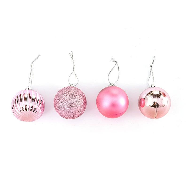 10Pcs/box Party Decor New Year Gift Decoration Ball 5cm Xmas Tree Pendent Color Tree Ornaments Christmas Balls