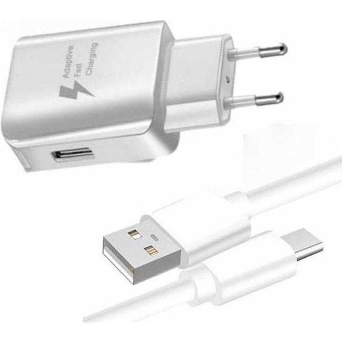 Chargeur - Samsung - Galaxy A54 5G - Charge rapide 3A - Câble USB-Type C - Ultra-puissant