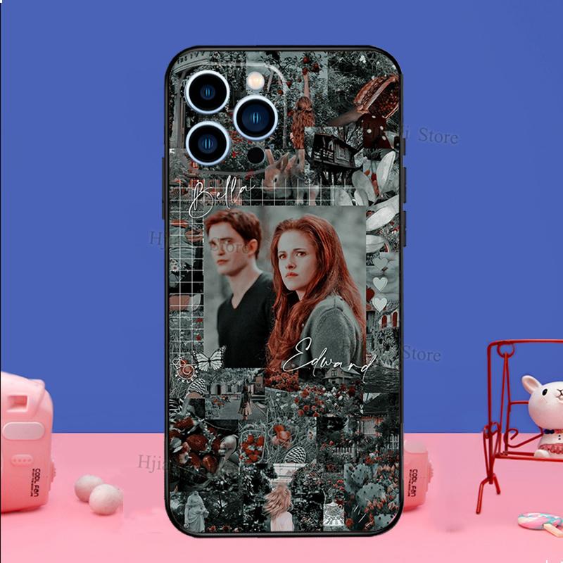 Twilight Saga Hülle Für iPhone 16 15 13 11 14 Pro Max 12 Mini Plus XR X XS Max Silikon Handyhülle