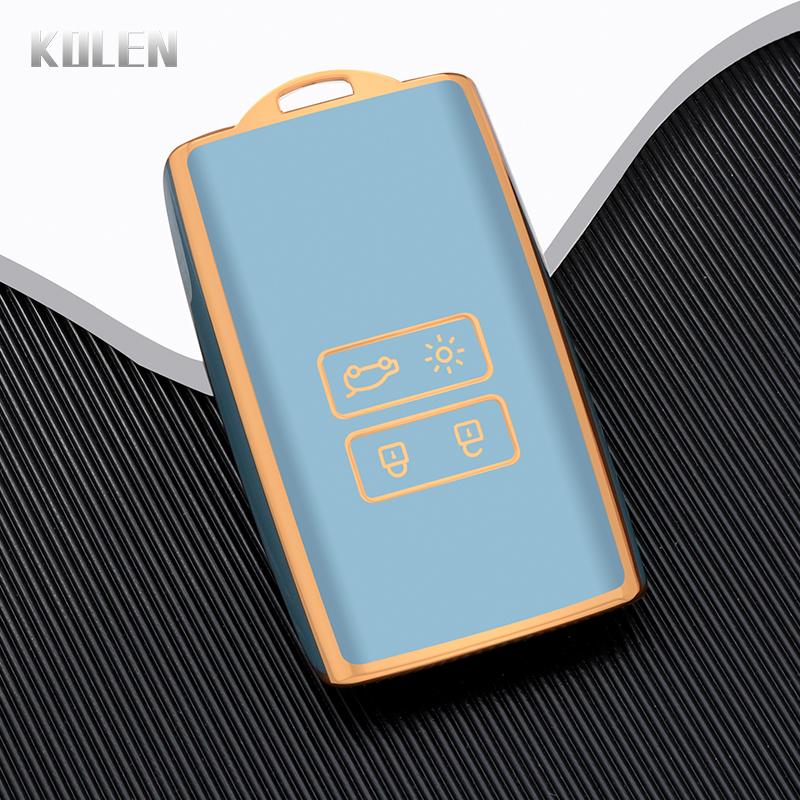 

Tpu Car Key Cover Case Shell Fob For Renault Koleos Kadjar Captur Megane Talisman Espace Clio Zoe Scenic 4 Arkana Dacia Sandero