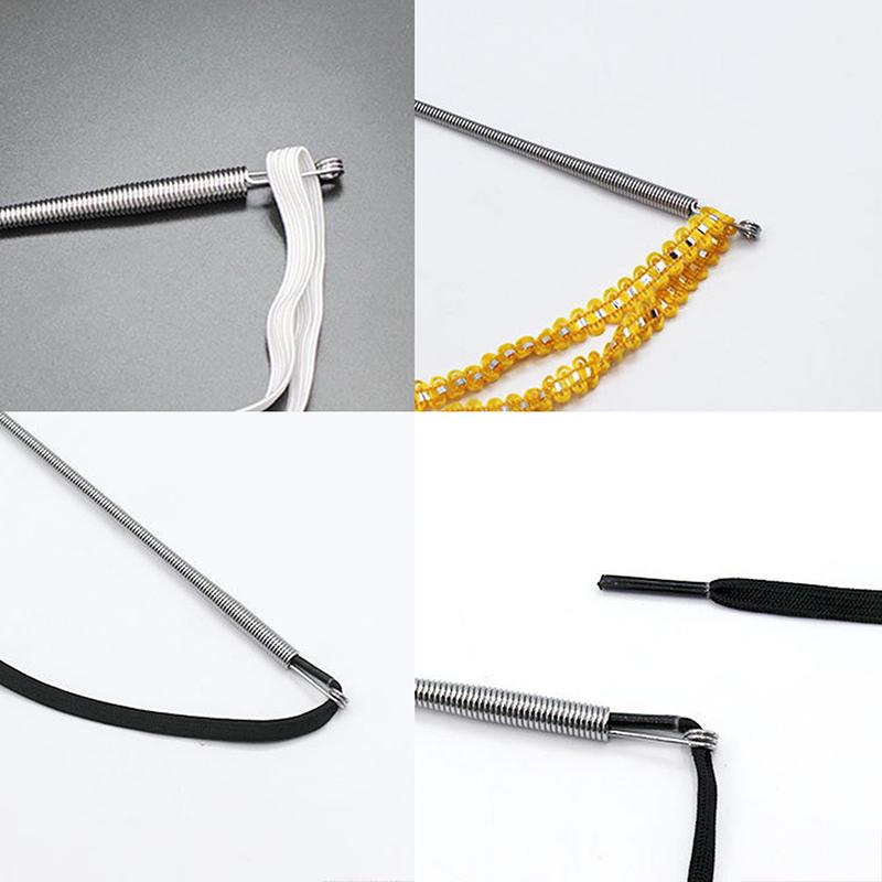 1 buc. Arc flexibil, pliabil, instrument multifuncțional de filetare, orificiu de aer, panglică din dantelă elastică, artefact de frânghie pentru talie