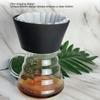 Large Capacity 40-60g Drip Coffee Filter Cone Reusable Coffee Dripper  For Home Brewing