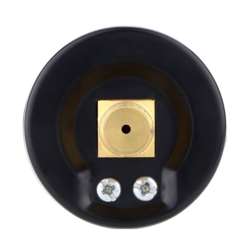 0 To -30 Bar - 0 To 1 Bar Mini Dial Air Vacuum Pressure Gauge Dual Scale Black