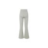 Nike Air High-Waisted Split Solid Color Tight Flare Casual Pants Women Bottoms Dark-Gray Photon-Gray FN1892-063