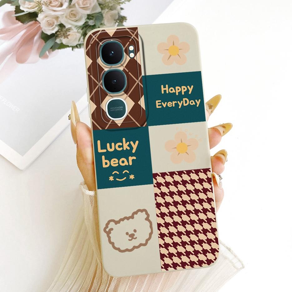 For Vivo Y31 5G Case V2521 Stylish Art Painted Cover Shockproof Soft TPU Phone Case For Vivo Y21d Y 21d VivoY31 5G Fundas Bumper